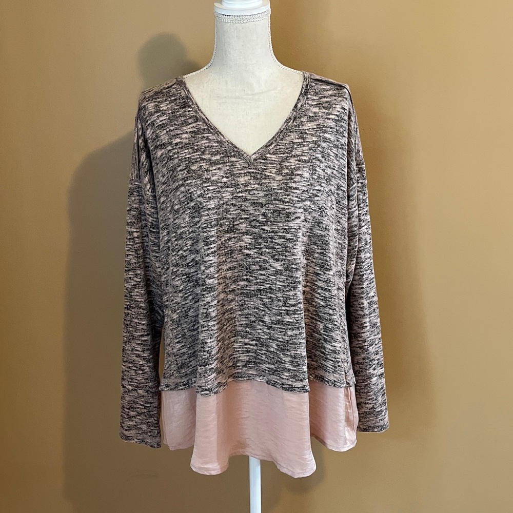 Bobeau 1X Lightweight Sweater